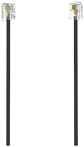 Hama Hörerkabel, Modular-Stecker 4p4c - Modular-Stecker 4p4c, 1,5 m