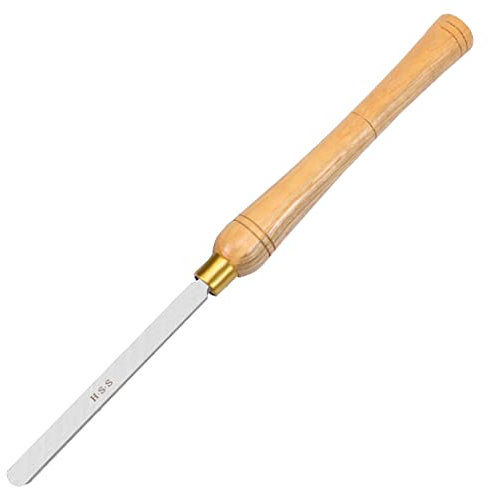 Sgorbie Per Tornio Legno, Utensili Tornio Per Legno Fai Da Te, Sgorbie Tornio Legno, HSS Utensile Per Tornitura in Legno, Scalpello Per Tornio Scalpelli Intaglio Legno 1 Pezzi,Round Nose 13mm