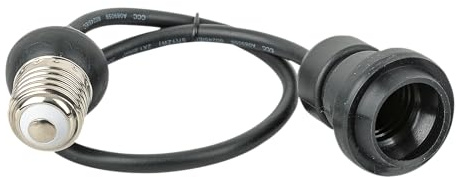 Showtec E27 Pipette, 50 cm Verlängerungskabel