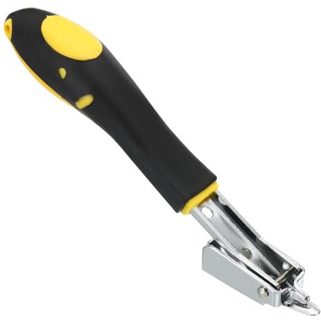 PATIKIL Upholstery Staple Remover, Construction Staple Puller Staple Nail Tack Tool for Furniture Wooden Floor Photo Frame, Yellow