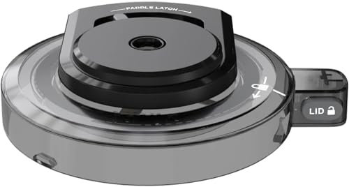 HOMKULA Outer Bowl Lid Replacement for Ninja NC301 Ice Cream Maker, Creami Replacement Parts Compatible with Ninja NC299AMZ/NC301/NC300/NC201/NC101 Series (No Paddle) （Medium）K1