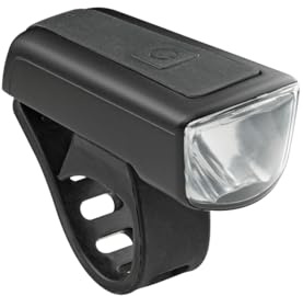 AXA Fahrradlicht Dwn Front 30 Lux – USB Aufladbar – 11 Stunden Leuchtdauer – Batterieanzeige – StVZO Zulassung