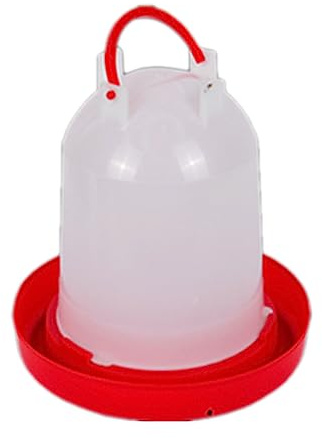 MLWSKERTY Fornitura d'Acqua per Pollame Fontana Automatica a Risparmio per Uccelli: Stazione Alimentazione Durevole E Facile da Installare Mangiatoia per Oche Dispenser Durevole per Pollame