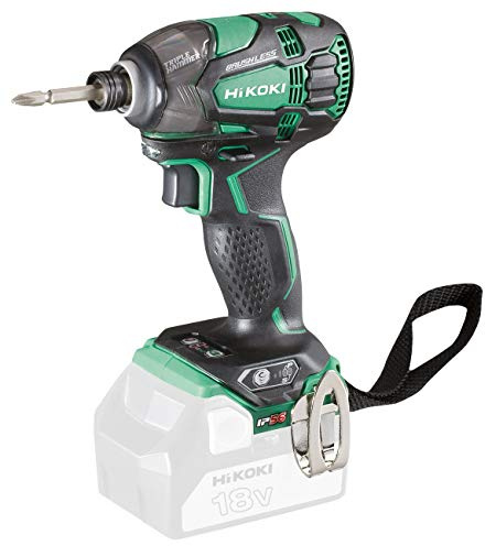 Hikoki Akku Schlagschrauber WH18DBDL2W4Z, 1/4 Werkzeugaufnahme (18V, Power Modus 207 Nm, Bolzen und Muttern: M5-M18, Brushless, im Karton, ohne Akku, Ladegerät und Transportkoffer)