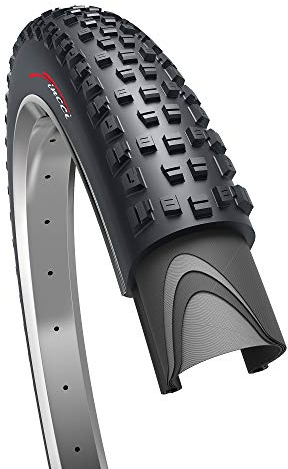Fincci MTB Reifen 27,5 - Fahrrad FaltReifen 27.5 x 2.35 Zoll - Fahrradmantel Mountainbike 60-584 für Radfahren Offroad- Schlamm- und Cross-Country-Strecken