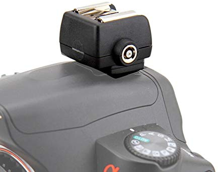 BigKing Hot Shoe Converter, Hot Shoe Flash Adapter, Without Synchronous Socket, Mini Plastic Multi Interface Camera Hot Shoe Converter for Sony Alpha Flash Camera Accessory