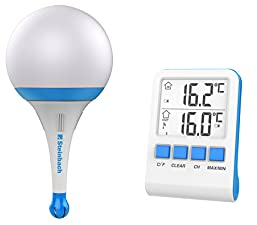 STEINBACH Solarleuchte mit Funkthermometer, 061340