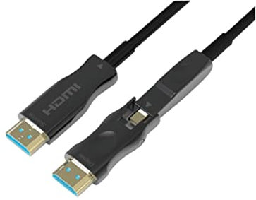 KON.EL.CO. SPA GBC Cavo Hdmi High Speed Con Ethernet Attivo Aoc In Fibra Ottica 40 m