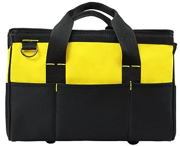 Borsa per attrezzi resistente, organizer per borsa per attrezzi multitasche, Organizer Per Utensili, Grande Capacità, Impermeabile, Resistente All'Usura Per Elettricisti, Deposito Attrezzi Ecc.
