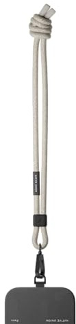 Native Union Sling – Adjustable & Detachable Phone Strap – Compatible with iPhone 17e, 17, 16, 15, Galaxy S26 & most Smartphones – Made with 100% Durable & Recycled Materials (Sand Stone)