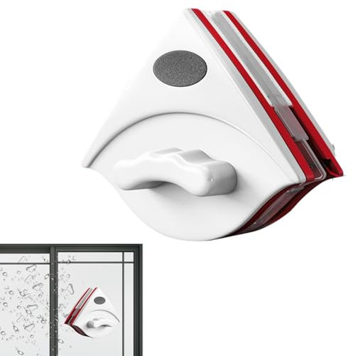 Nettoyeur de fenêtre magnétique Double Face | Essuie-Glaces pour vitres | Brosse de Nettoyage pour fenêtre Haute - de Nettoyage pour la Maison, Les Bureaux, l'école, l'appartement, l'hôtel