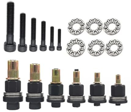Quystetes Rivet Nut Tool Drill Adapter M3//M5/M6/M8/M10 Manuale di installazione semplice Rivettatrice fili in metallo