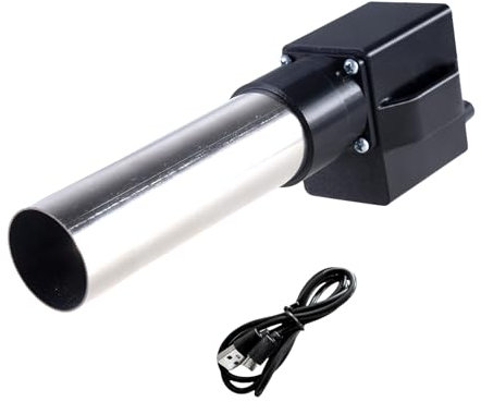 Ventilatore elettrico portatile per barbecue per barbecue per esterni Tipo C+DC5.5x2.1mm Potenza in ingresso 16000RPM Velocità BBQ Fan Ventilatore elettrico