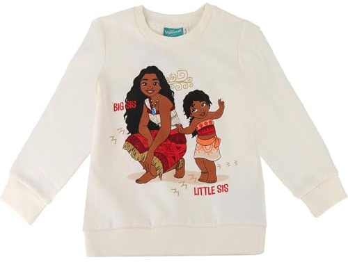 Sudadera Moana diseño Original y Licencia Oficial | Ropa Infantil cómoda, Abrigada día a día