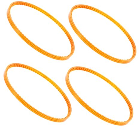 LOEFLIFA 4pcs Replacement Belts for Cotton Candy Machines Spare Parts for Commercial and Home Use Easy Maintenance Accessories for Efficient Cotton Candy Maker Performance