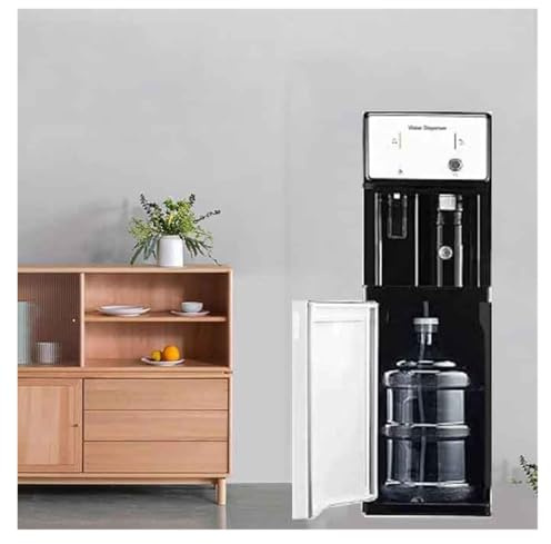 XJBWSDE Vertical Water Cooler, Bottom Loading with Hot/Cold/Warm Water Dispenser for Home Office Coffee Tea Bar Bedroom, Plastic