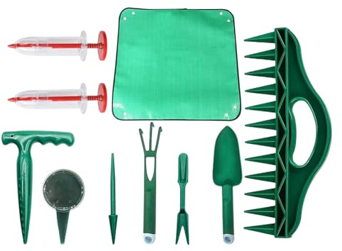 Utensili Da Giardinaggio Manuali, Strumento di Semina Manuale - Tappetino di Coltivazione - per Piantare, Seminare, Piantine, Verdure e Peperone, Fiori, Prato, Interni ed Esterni,