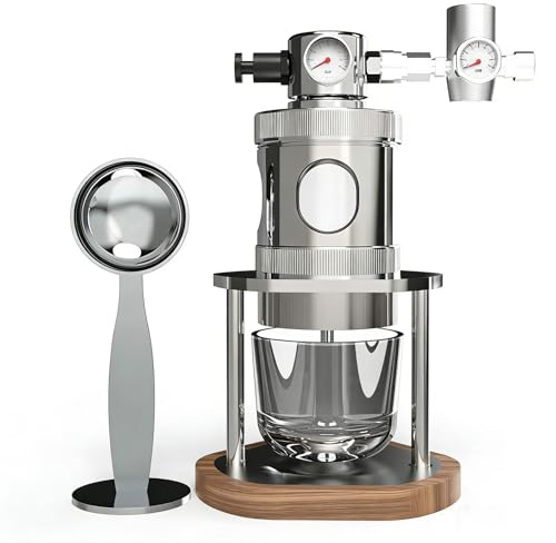Machine à expresso portable, manomètre de 58 mm, extraction rapide de 16 bar, acier inoxydable, amovible pour la maison, les voyages, le camping