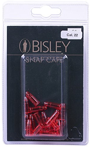 Bisley .22 PLASTIC Rifle Pistol Snap Caps [20 Pack] .22 5.5mm Calibre Practice