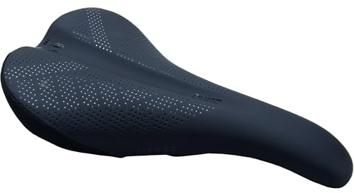 WTB Pure Mountain Bike Seat (Saddle) - Thick All-Day Comfort Padding (Cromoly Rail)