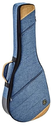 Ortega Guitars Guitar Soft Case - Tasche für 3/4 Klassische Gitarre - Höhe 92,5 cm - Breite 36,5 cm - Baumwolle / Leinen, Blau (OSOCACL34-OC)