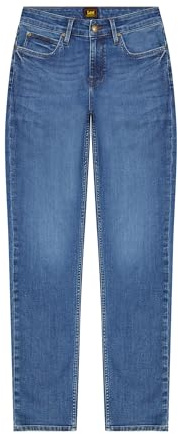 Lee Dam jeans Marion Straight, klassisk rak passform, raka ben, hyper mid, 28W x 31L
