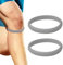 EIHI 2 Pezzi Tutore Ginocchio In Silicone, Ginocchiera Sportiva, Fascia Ginocchio, Fascia Elastica Ginocchio, Fascia Ginocchio Ortopedica, Tutore per Ginocchio