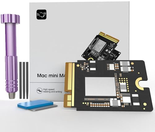 Zinweyton M4 Macmini SSD, uppgradering av hårddisk för Mac mini M4 (1TB-M4-DE)