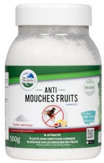 TERRA NOSTRA Nostra - Fosfato diamantato per Mosche di Frutta - Attraente Naturale e Potente per Trappola per Mosche – 500 g per Frutta, Verdura e Piante