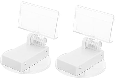 MAGICLULU 2stücke Magnetischer Display-clip Praktischer Preisschild- Aus Hochwertigem Material Leicht Und Tragbar Für Menükarten Fotos Und Namensschilder Im Supermarkt Oder Restaurant