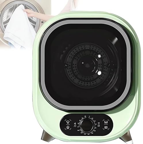 DPLXFPP Mini Essoreuse – Capacité De Charge 0,8 Kg, Petit Sèche-Linge, Sèche-Linge Portable À Condensateur, Capacité De 5 Kg, Sèche-Linge Ventilé, pour Petits Vêtements,A