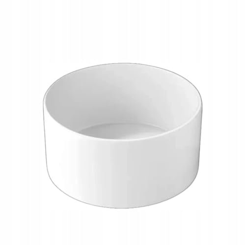 Wilmax - Ciotola in porcellana - 2630 ml - Insalatiera - bianca - per snack, insalate - Ø 20 cm - Cestino per frutta, cereali - Elegante e resistente ai graffi - Ideale come regalo