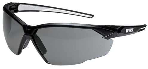 uvex suXXeed Schutzbrille Sicherheitsbrillen Linse Grau mit UV-Schutz