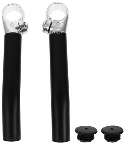 Toddmomy Universal Fahrrad Vize Lenker Aus Aluminiumlegierung Ergonomischer Bike Assistant Lenker Für Rennrad Klapprad Mit Griffstecker 6.69X1.18X0.79 Zoll