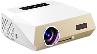 Smart Projector with Auto Focus, 4K Resolution, Streaming Apps, Wifi Bluetooth, for Indoor Outdoor Movie Nights and Gaming