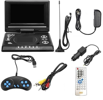 Lecteur DVD système multimédia Automobile Lecteur d'écran 7.8 Pouces Portable Haute définition VCD Mp3 DVD USB avec TV/FM/USB
