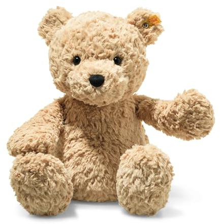 Steiff Kuscheltier Jimmy Teddybär, Süßes Stofftier, Kinder, Jungen & Mädchen, Friends, Plüschtier 40 cm, Hellbraun, 113512