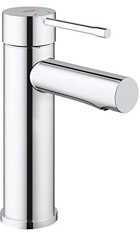 Grohe Waschtisch-Einhebelmischer Essence 1/2, S-Size, glatter körper, chrom