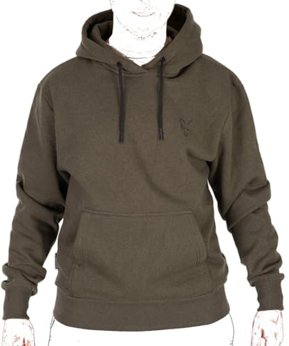 Fox Collection Hoody Green & Black - Pullover, Größe:L