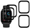 YIFNTANG [4 Stück] Displayschutzfolie für Amazfit GTS 4 Mini Smartwatch,Anti-Kratzen,3D Gewölbt Volle Abdeckung, HD Klar,Kompatibel mit Amazfit GTS 4 Mini