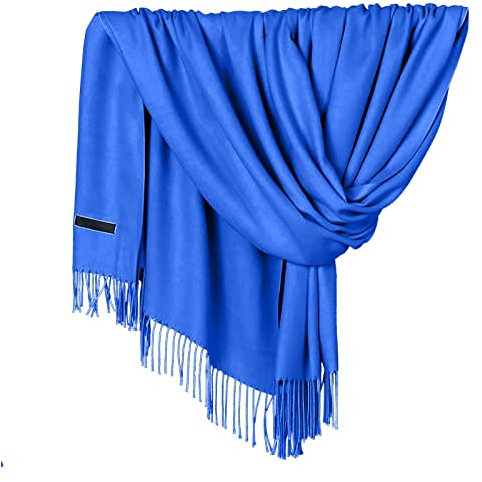 Großer Schal Flauschig Blumen Farbe modisch, warmer Hals mit Fransen Schal Schwarz Gelb Kariert Großer Schal Schwarz Herren Isopropylalkohol 70 Prozent Tücher Tücher Kinder Strickset Für (Blue, A)