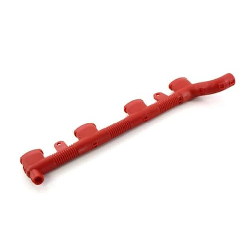 DZSQWETYU Zündspule 1 Stück 06F971824C Für 2005 2006 2007 2008 Für A4 B7 Für A6 C6 2,0 T Zündspule Motor Kabelbaum Kabel Fall Zündmodul(Rot)