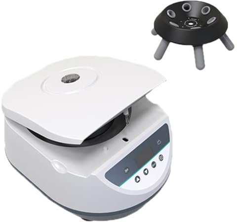 Centrifugeuse De Laboratoire, Centrifugeuse De Sang 6x15ml, Vitesse Réglable De 500 À 5 000 Tr/min, Force Centrifuge Relative Maximale 3074xg, Pour La Recherche Scientifique En Laboratoire Et En École