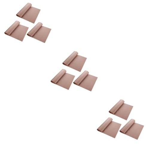 Garneck 3 Sätze Antihaft-ofenauskleidung Backofeneinsatz Für Backofenboden Antihaft-grillmatte Ofenschutz Baking Mat Backofen Unterlage Ofenmatteneinlage Backen Kochtuch Coffee 3 Stück * 3