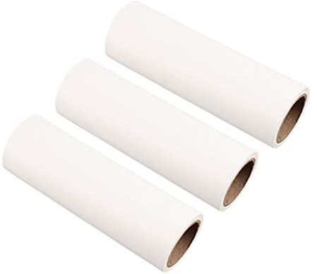 Milisten 90sheets Lint Remover Roller Paper Pet Hair Sticky for Clothes Bed Car Easy to Use Hair Remover Accessories Random Style