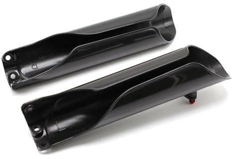 Motorrad Federdämpfung Motorrad Kunststoff Protektoren Front Stoßdämpfer Gabel Abdeckung Schutz Für SX125 SX250 SXF SX-F 250 350 450 XCF XC-F16 2017 Aufhängungsdämpfer(Schwarz)