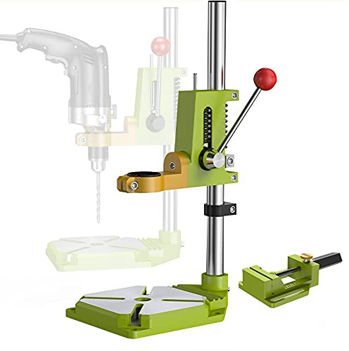 Support de perceuse à Colonne, Support de perceuse à Colonne, Support de perceuse à Colonne pour perceuse à Main avec étau, Support de perceuse à Colonne Multifonction, Outil de Support de s