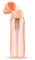 BRITA Botella de Filtro de Agua SOLID Peach Fuz, 0,7 L - con Filtro de Carbón activado que mejora el pH, sin BPA, Elimina el sabor y el olor a cloro, fabricada con resistente Tritan™