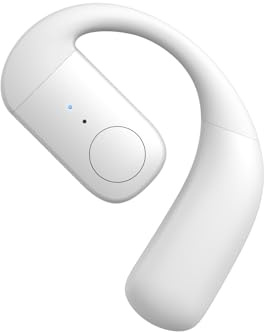 Casque mains libres Bluetooth à une oreille sans fil avec micro ENC - Écouteurs de sport à oreilles ouvertes - Réduction du bruit - Étanche - Pour conduite de camion, taxi, chauffeurs de bureau