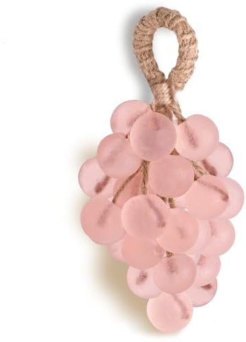 KYDA Pink Grape Seife, handgemachte Seifen in Traubenform, dekorative und aromatische handwerklich hergestellte Seifenstücke zum Händewaschen, Baden, DIY Handmade Bath Soaps Gift Box